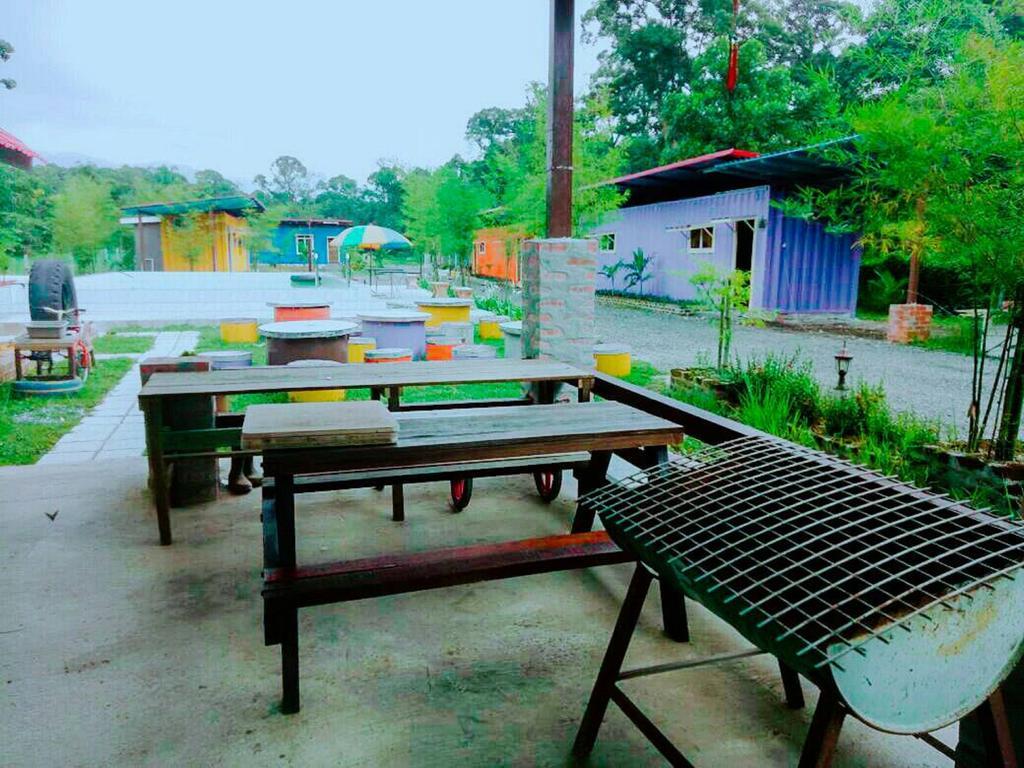 5 Stone Cabin Chalet Taiping Exteriör bild